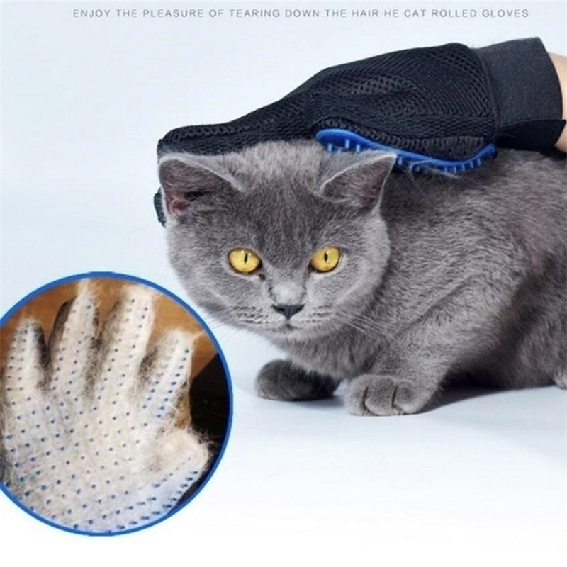 Cat gloves Pet Dog brush Cat Self Grooming shedding Glove Dog Bath Cat cleaning Supplies Pet Glove Dog Accessories