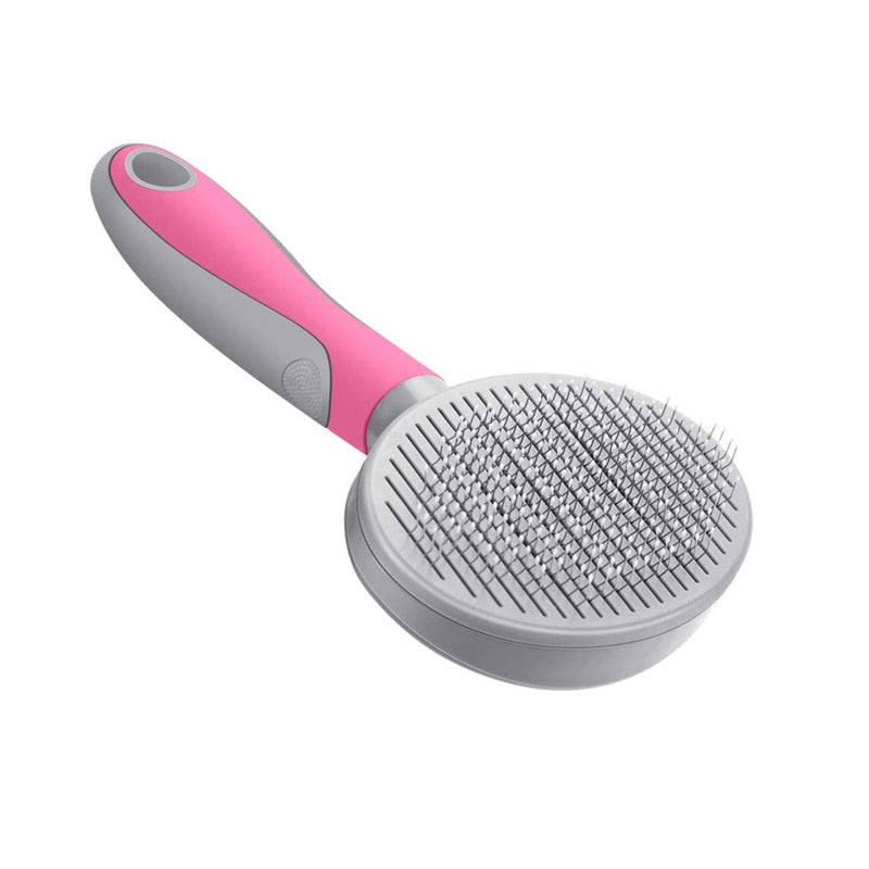 Benepaw Efficient Self Cleaning Slicker Pet Grooming Brush For Small Large Dogs Cats Comfortable Safe Anti-slip Comb For Pets