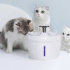 Pet Cat Water Fountain USB Automatic Cat Water Dispenser Feeder Bowl LED Light Smart Dog Cat Water Dispenser Pet Drinking Feeder