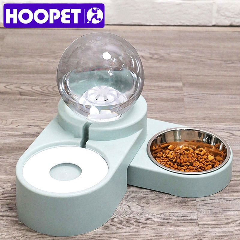 HOOPET Pet Bubble Automatic Cat Water Fountain For Pets Water Dispenser Large Drinking Bowl Cat Drink 2.8L No Electricity
